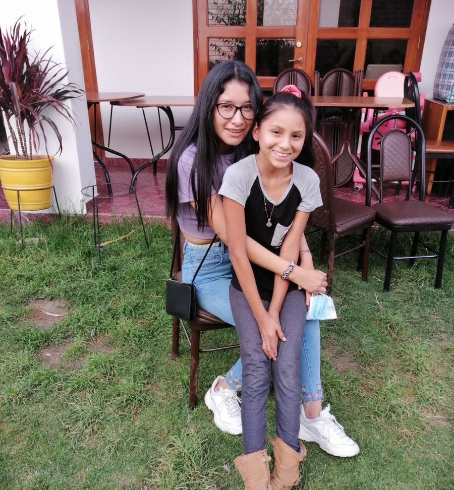 Claudia at the Restoring Children International home