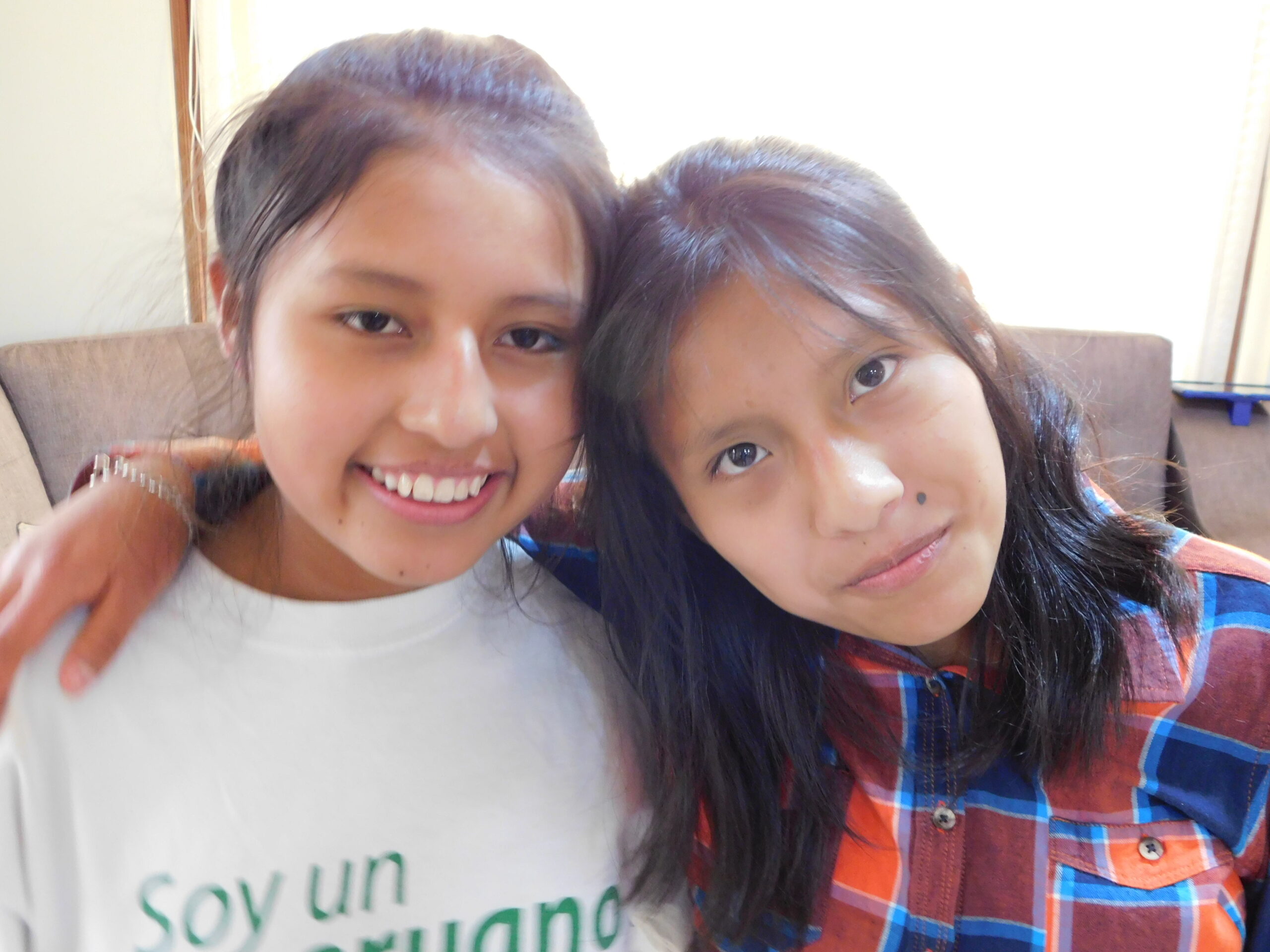 Two close friends at the Restoring Children International home